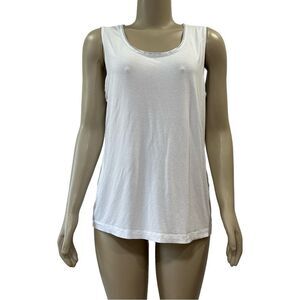 Rabe White Sleeveless Tank Top